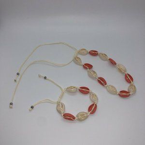 Shell Necklace Choker Adjustable Seashell Bracelet